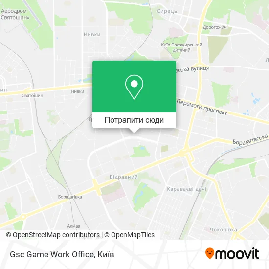 Карта Gsc Game Work Office