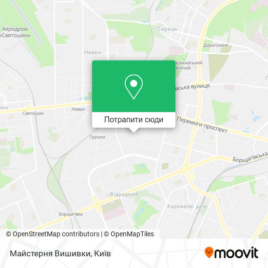 Карта Майстерня Вишивки