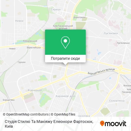Карта Студія Стилю Та Макіяжу Елеонори Фартосюк