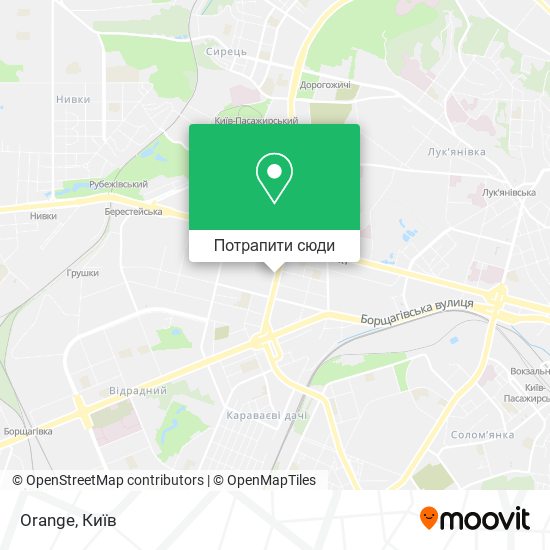Карта Orange