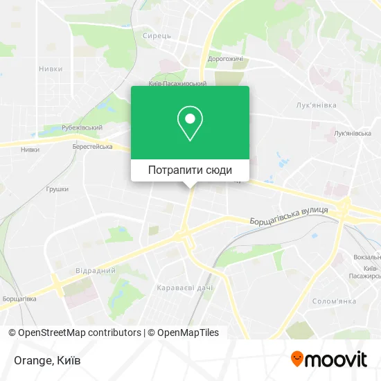 Карта Orange