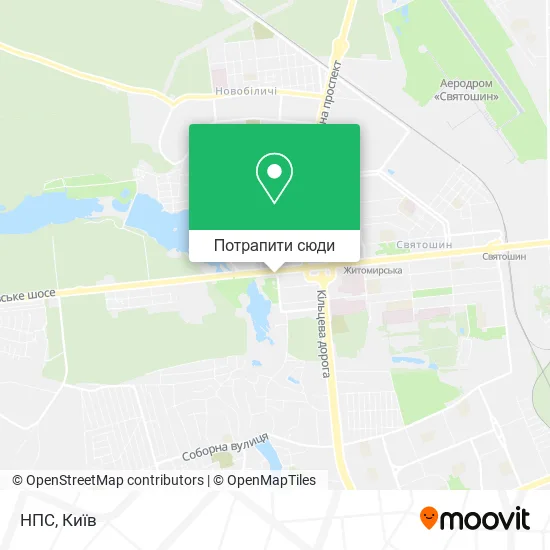 Карта НПС