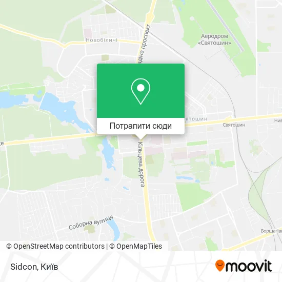 Карта Sidcon