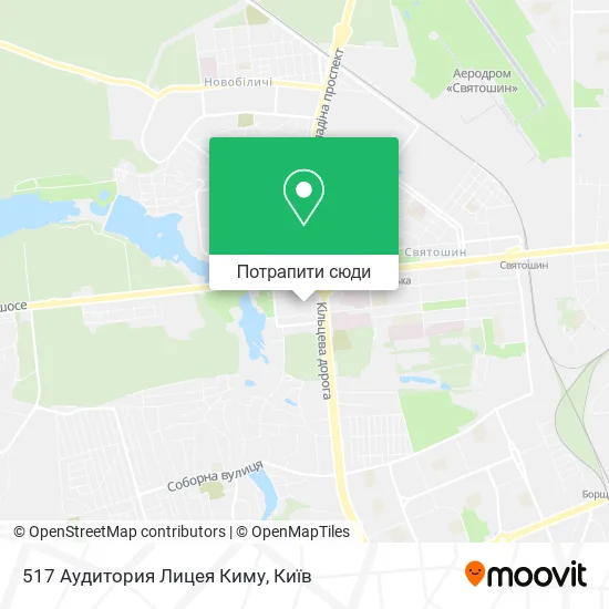 Карта 517 Аудитория Лицея Киму