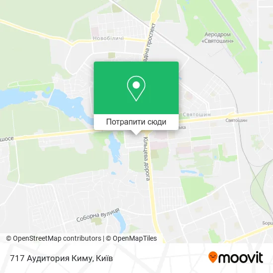 Карта 717 Аудитория Киму