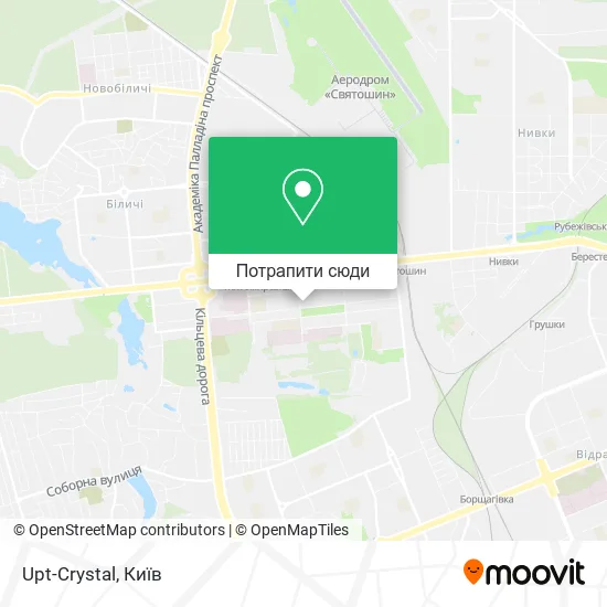 Карта Upt-Crystal