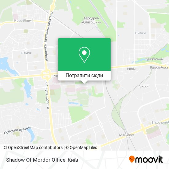 Карта Shadow Of Mordor Office