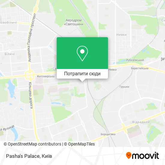 Карта Pasha's Palace