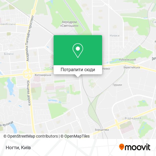 Карта Ногти