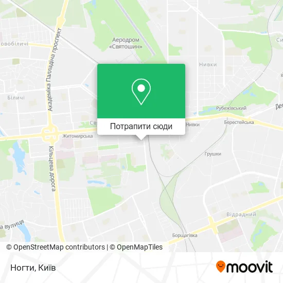 Карта Ногти