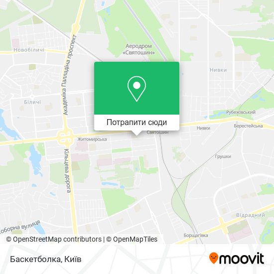 Карта Баскетболка