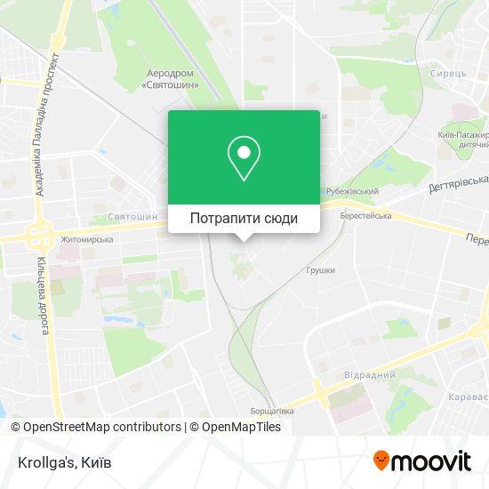 Карта Krollga's
