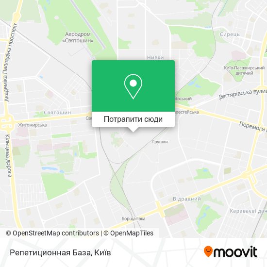 Карта Репетиционная База
