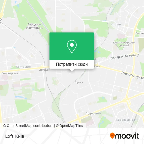 Карта Loft