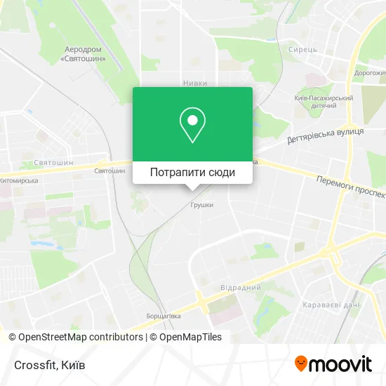 Карта Crossfit