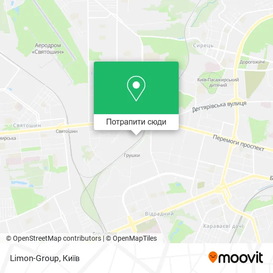 Карта Limon-Group
