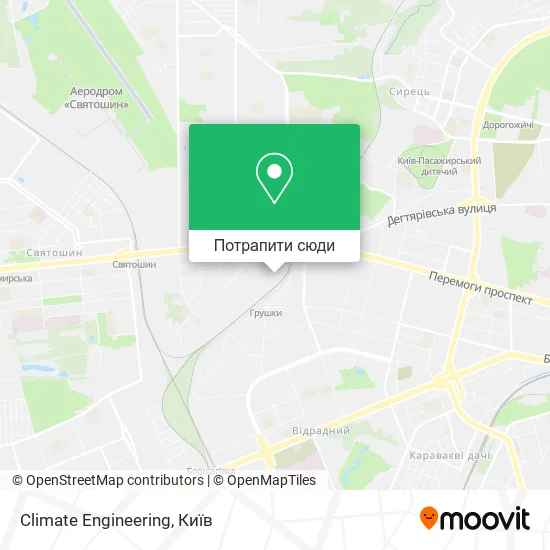 Карта Climate Engineering
