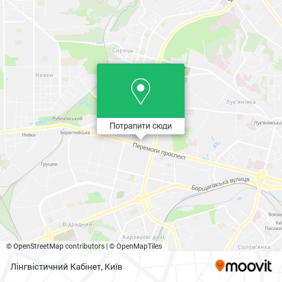 Карта Лінгвістичний Кабінет