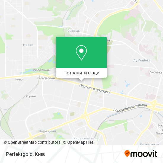 Карта Perfektgold