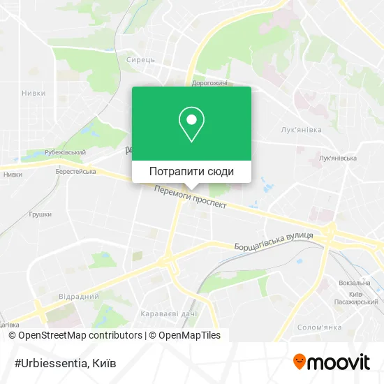 Карта #Urbiessentia