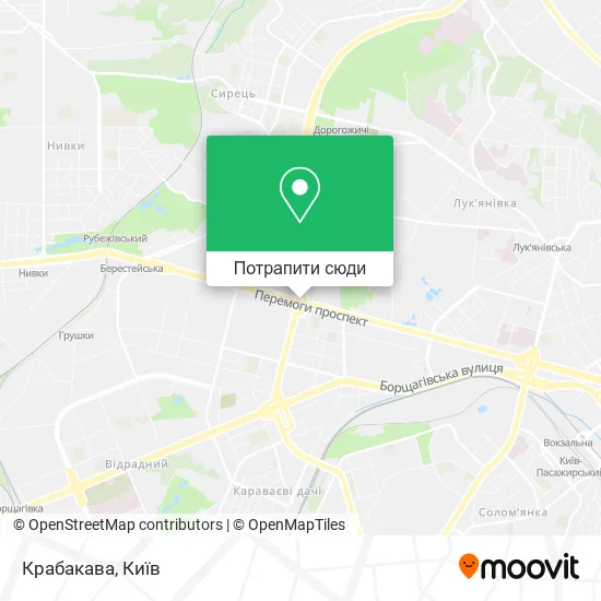 Карта Крабакава