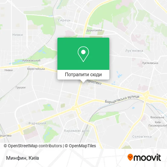 Карта Минфин