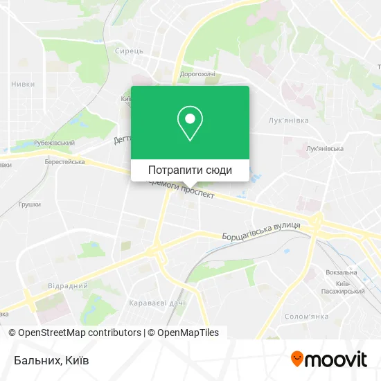 Карта Бальних