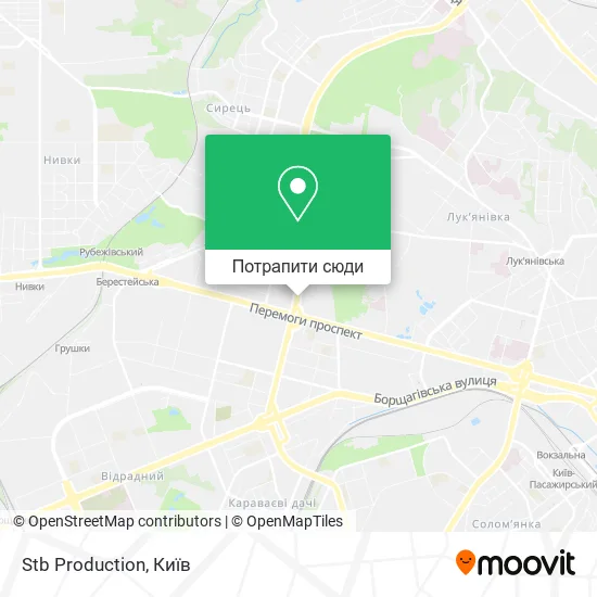 Карта Stb Production