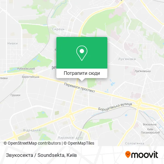 Карта Звукосекта / Soundsekta