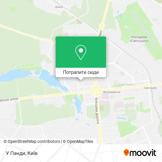 Карта У Панди