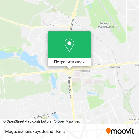 Карта Magazinzhenskoyodezhdi