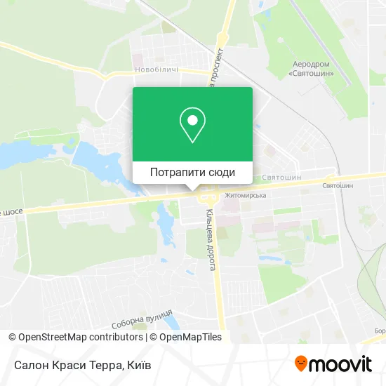 Карта Салон Краси Терра