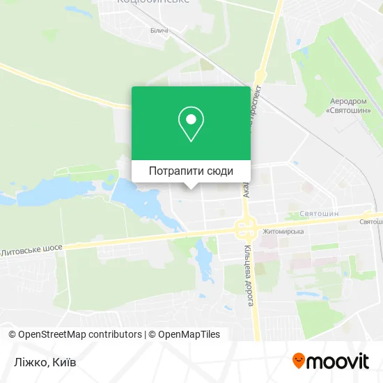 Карта Ліжко