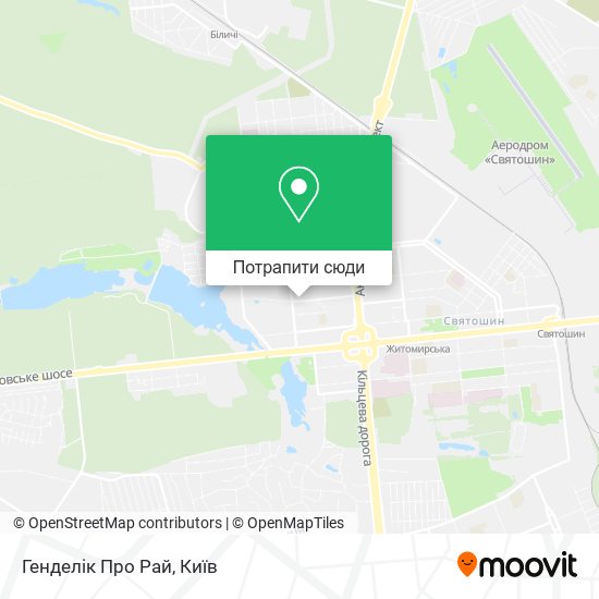 Карта Генделік Про Рай