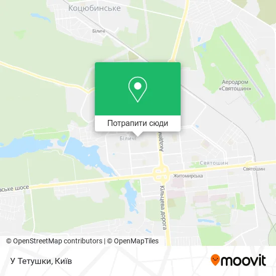 Карта У Тетушки