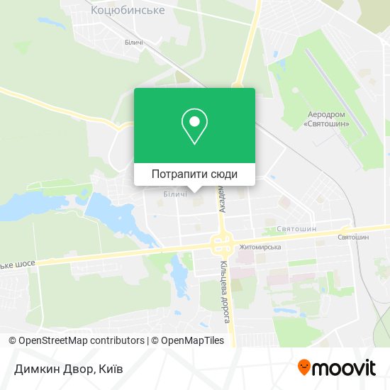 Карта Димкин Двор