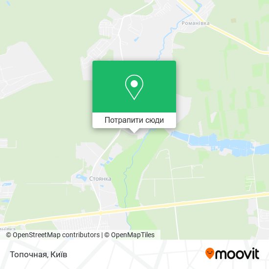 Карта Топочная