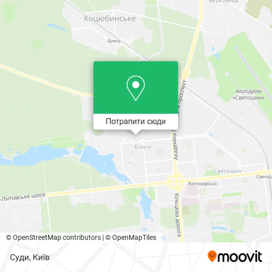 Карта Суди