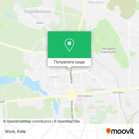Карта Work