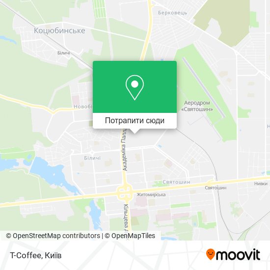 Карта T-Coffee