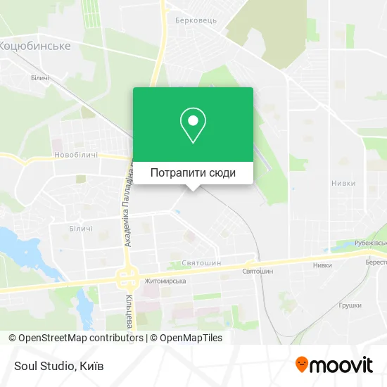 Карта Soul Studio