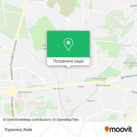 Карта Курилка