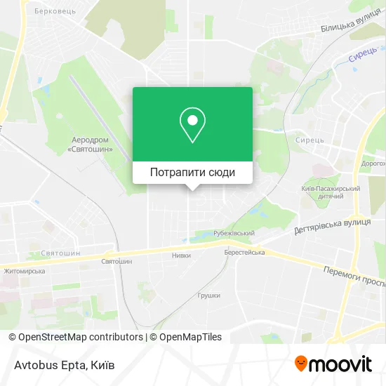 Карта Avtobus Epta