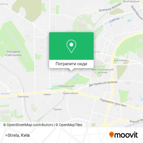 Карта >Strela