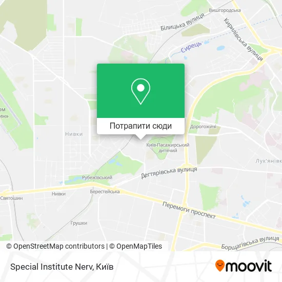 Карта Special Institute Nerv