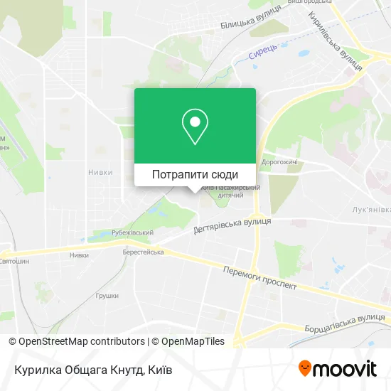 Карта Курилка Общага Кнутд