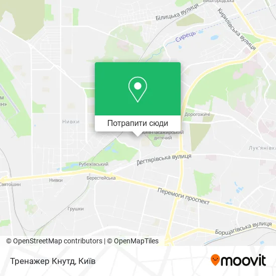 Карта Тренажер Кнутд