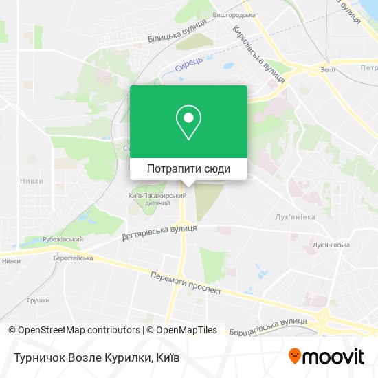 Карта Турничок Возле Курилки