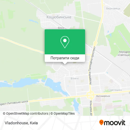 Карта Vladonhouse