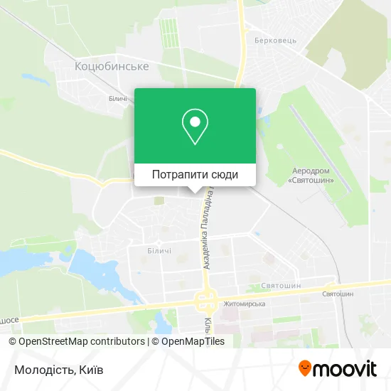 Карта Молодість